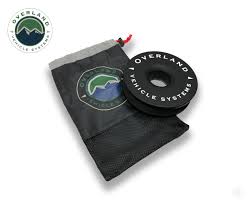 Recovery Ring 6.25" 45,000 lb. Black With Storage Bag Universal
